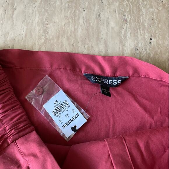 Express Off The Shoulder Bell Sleeve Button Up Front Blouse P20 - Picture 3 of 11